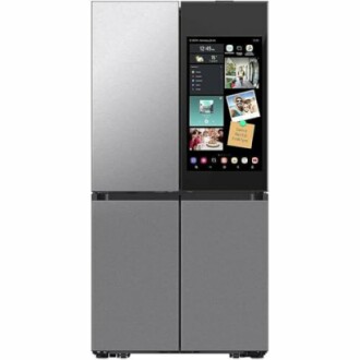 Smart refrigerator with a touch screen display